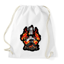 PRINTFASHION Demon Slayer Kyōjurō Rengoku - Sportzsák, Tornazsák - Fehér tornazsák