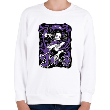 PRINTFASHION Demon Slayer Nezuko Kamado - Gyerek pulóver - Fehér gyerek pulóver, kardigán