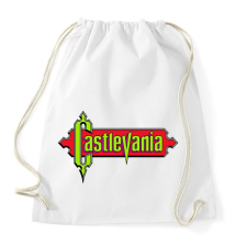 PRINTFASHION Démonkastély - Sportzsák, Tornazsák - Fehér tornazsák