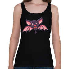 PRINTFASHION Denevérke - Női atléta - Fekete női trikó