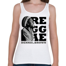 PRINTFASHION Dennis Brown - Női atléta - Fehér