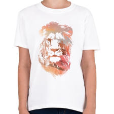 PRINTFASHION Desert lion - Gyerek póló - Fehér gyerek póló