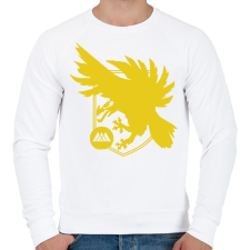 PRINTFASHION Destiny logo - Férfi pulóver - Fehér férfi pulóver, kardigán