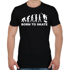 PRINTFASHION Deszkázni születtem  - Férfi póló - Fekete férfi póló