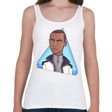 PRINTFASHION Detroit - Női atléta - Fehér női trikó