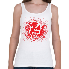 PRINTFASHION Devil face - Női atléta - Fehér