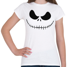 PRINTFASHION Devil smile - Női póló - Fehér