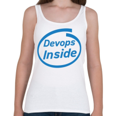 PRINTFASHION DevOps Inside - Női atléta - Fehér