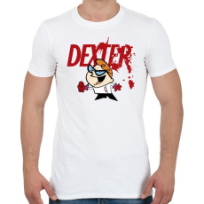 PRINTFASHION Dexter laboratóriuma? - Férfi póló - Fehér
