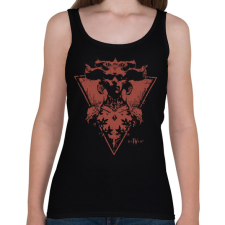 PRINTFASHION Diablo 4 game - Női atléta - Fekete női trikó