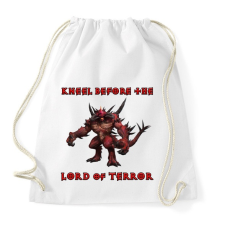 PRINTFASHION Diablo - Sportzsák, Tornazsák - Fehér tornazsák