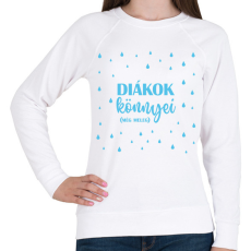 PRINTFASHION Diákok könnyei - Bögre - Női pulóver - Fehér
