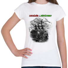 PRINTFASHION Dicsőség a Hősöknek!  - Női póló - Fehér