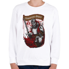 PRINTFASHION Dicsőséges győzelem - Gyerek pulóver - Fehér gyerek pulóver, kardigán