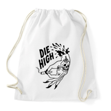 PRINTFASHION Die High 420 - Sportzsák, Tornazsák - Fehér tornazsák