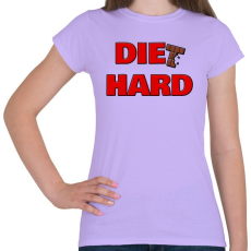 PRINTFASHION DIET HARD - Női póló - Viola