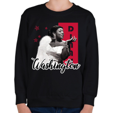 PRINTFASHION Dinah Washington - Gyerek pulóver - Fekete gyerek pulóver, kardigán