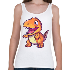 PRINTFASHION dino - Női atléta - Fehér