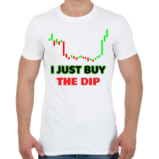 PRINTFASHION DIPCRYPTO - Férfi póló - Fehér férfi póló