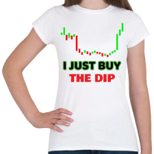 PRINTFASHION DIPCRYPTO - Női póló - Fehér női póló