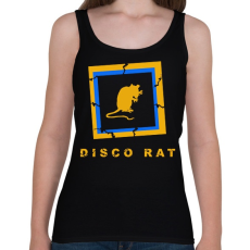 PRINTFASHION DISCO RAT - Női atléta - Fekete