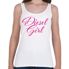 PRINTFASHION Disel Girl - Női atléta - Fehér