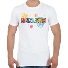 PRINTFASHION Diszlexia - Férfi póló - Fehér férfi póló