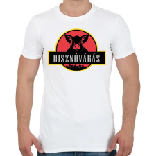 PRINTFASHION Disznóvágás  - Férfi póló - Fehér férfi póló