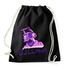 PRINTFASHION Dj LLama - Sportzsák, Tornazsák - Fekete tornazsák