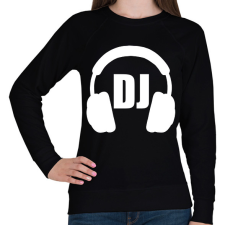 PRINTFASHION Dj - Női pulóver - Fekete női pulóver, kardigán