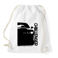 PRINTFASHION Dodge Challenger Half - Sportzsák, Tornazsák - Fehér tornazsák