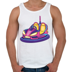 PRINTFASHION Dodzsem - Férfi atléta - Fehér