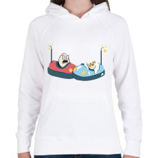 PRINTFASHION Dodzsemező tojások - Női kapucnis pulóver - Fehér