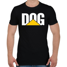 PRINTFASHION DOG Caterpillar - Férfi póló - Fekete férfi póló