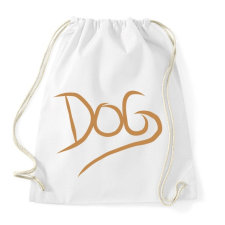 PRINTFASHION Dog Lover - Sportzsák, Tornazsák - Fehér tornazsák