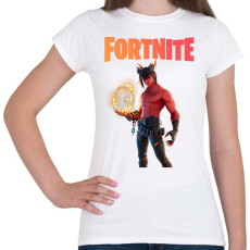 PRINTFASHION Dominion Fortnite - Női póló - Fehér
