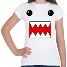 PRINTFASHION Domo - Női póló - Fehér női póló