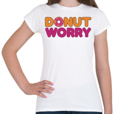 PRINTFASHION Donut-01 - Női póló - Fehér női póló