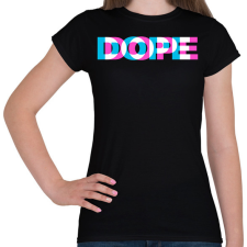 PRINTFASHION Dope - Női póló - Fekete női póló