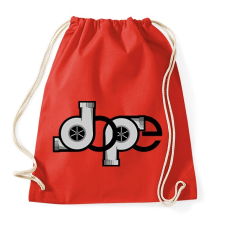 PRINTFASHION DOPE turbós logó - Sportzsák, Tornazsák - Piros tornazsák