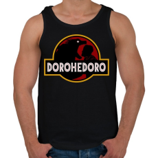 PRINTFASHION DoroheDoro - Férfi atléta - Fekete