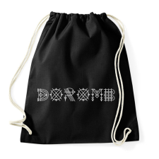 PRINTFASHION DOROMB - Sportzsák, Tornazsák - Fekete tornazsák