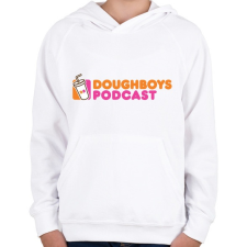 PRINTFASHION DP - Gyerek kapucnis pulóver - Fehér gyerek pulóver, kardigán