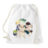 PRINTFASHION Dr. Stone team - Sportzsák, Tornazsák - Fehér