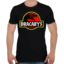 PRINTFASHION Dracarys - Férfi póló - Fekete férfi póló