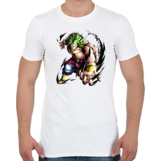 PRINTFASHION dragon ball broly - Férfi póló - Fehér