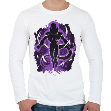 PRINTFASHION Dragon Ball - Dermesztő - Férfi hosszú ujjú póló - Fehér férfi póló