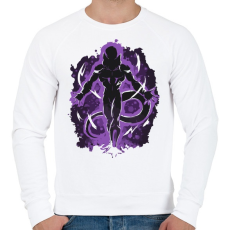 PRINTFASHION Dragon Ball - Dermesztő - Férfi pulóver - Fehér