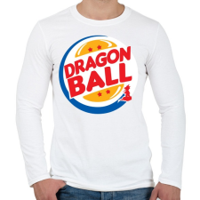 PRINTFASHION Dragon Ball - Férfi hosszú ujjú póló - Fehér férfi póló