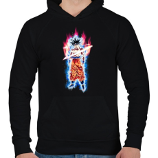 PRINTFASHION dragon ball - Férfi kapucnis pulóver - Fekete